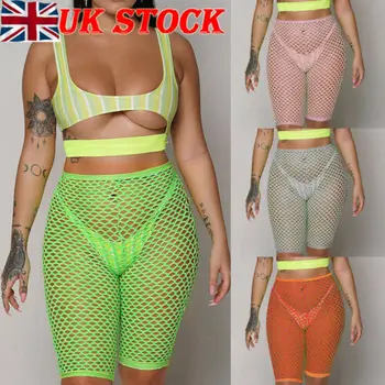 

Sexy Women Cover Up Summer Beach Pants Swimwear Mesh Crochet Bikini Beachwear Bathing Suit