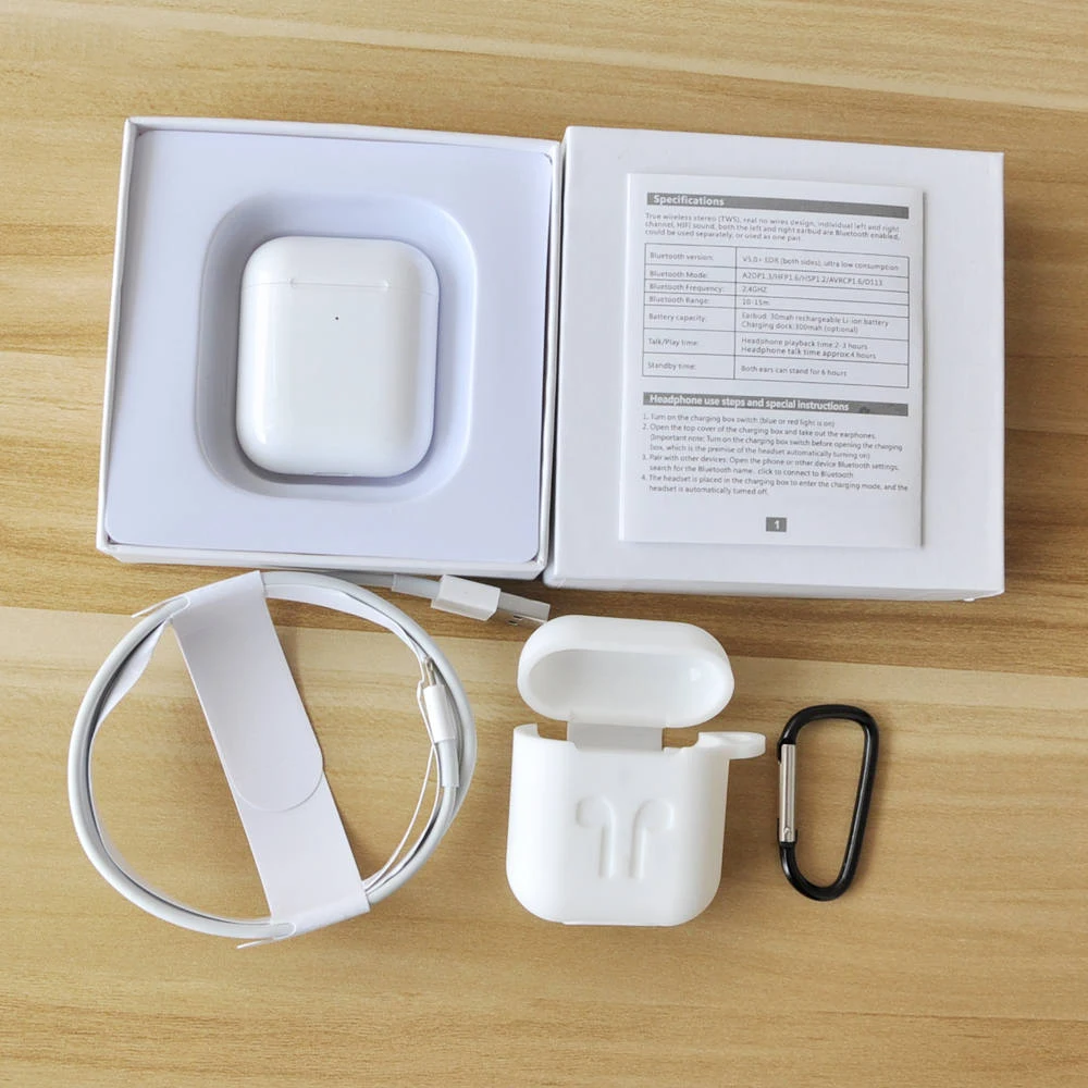 I5000 TWS Arie 2 беспроводные наушники 8D супер бас Bluetooth 5,0 наушники 4 часа Время воспроизведения наушники HD микрофон вызов PK i500 i9000 TWS - Цвет: Add white kit
