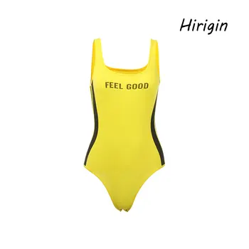 

Summer Bodysuit Letter Printed Sport Bodysuits O Neck Sexy Tanks Bodysuit Patchwork Jumpsuit Overalls 2020 Femlae Sport Blouses