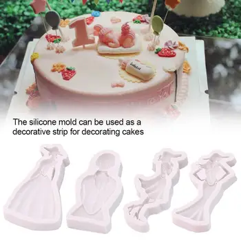 

DIY Silicone Mold Chocolate Cake Mold Fondant Cake Silicone Mold