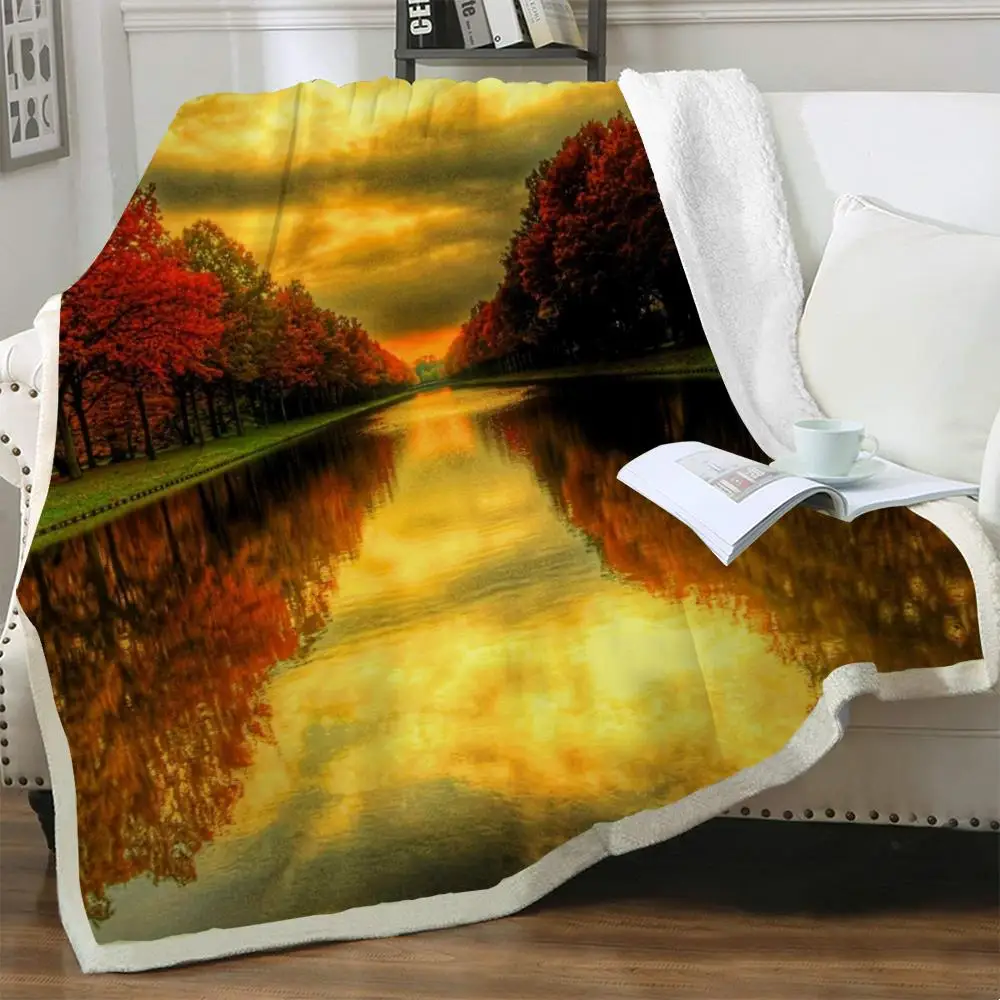 Одеяло с 3D-принтом для взрослых | Дом и сад