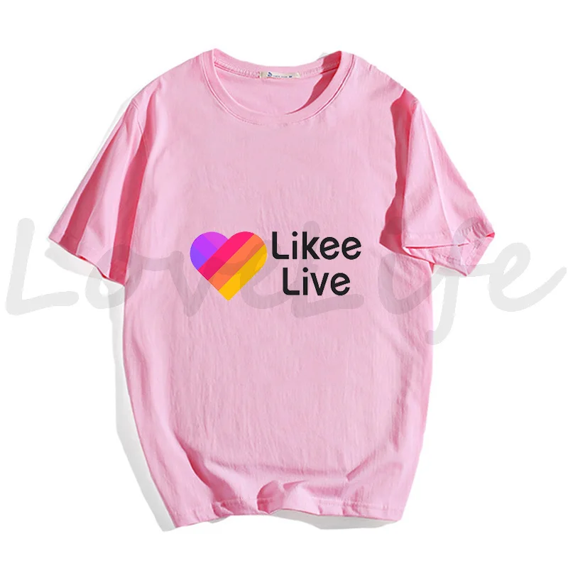 Fashion Likee T Shirt Kids Russia Style LIKEE Tees Oversized Streetwear Short Sleeve Women T Shirts for Boys Girls Children