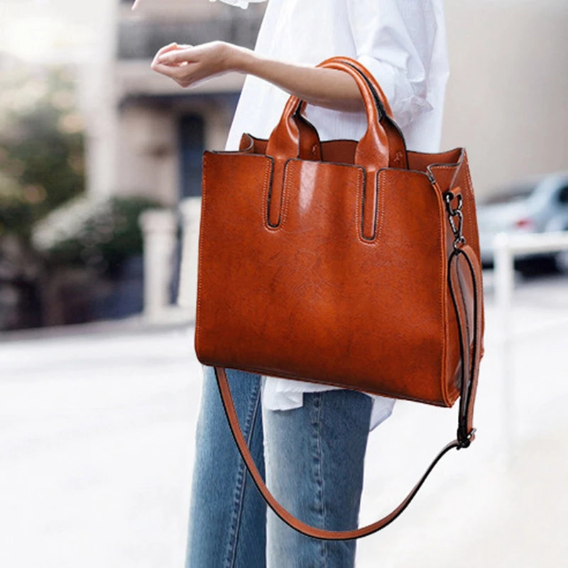 leather bag big size