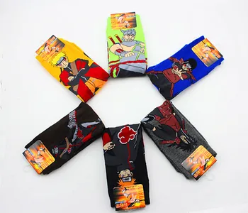 

Anime Naruto Series Cosplay Socks Naruto Cotton Socks Personality Tide Socks Men Calcetines Casual Funny Sock Meias Sox as gift