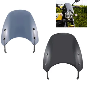 

Motorcycle Front Windscreen Windshield Wind Shield Protection Flyscreen For Ducati Scrambler 2015-2019 (except Cafe Racer /1100)