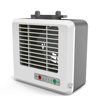 

Mini Protable Cordless Electric Cold Wind Fan Desktop Portable Mini 3-Speed Setting Rechargeable Less Noise