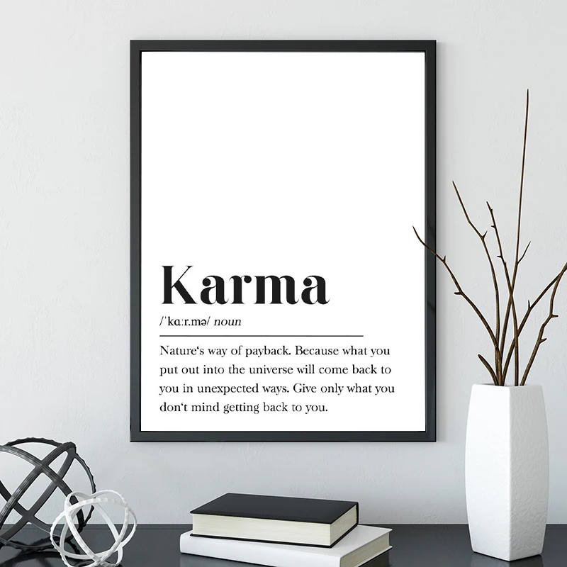 Karma-Definition-Print-Happy-Wall-Art-Canvas-Painting-Motivation-Gift-Typography-Buddhism-Poster-Law-of-Attraction (1)