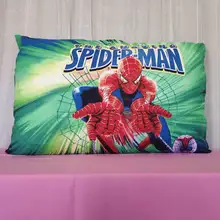 Чехол на подушку с изображением Человека-паука Marvel Shams для мальчика, декор в спальню, 3d принт, постельные принадлежности, Детские Наволочки, 1 предмет, 48*74 см, детские