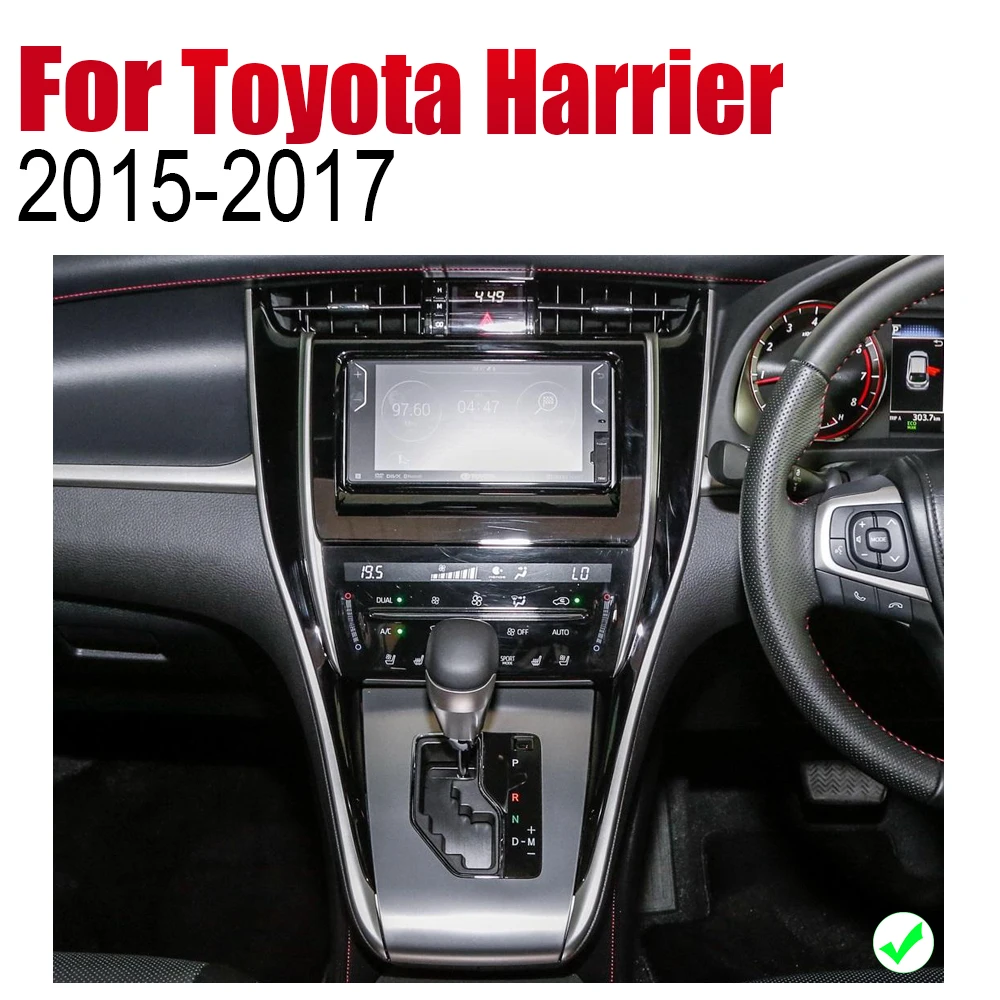 Автомагнитола 2 Din для Toyota Harrier 2015 2016 2017 GPS Навигация BT Wifi карта Мультимедиа