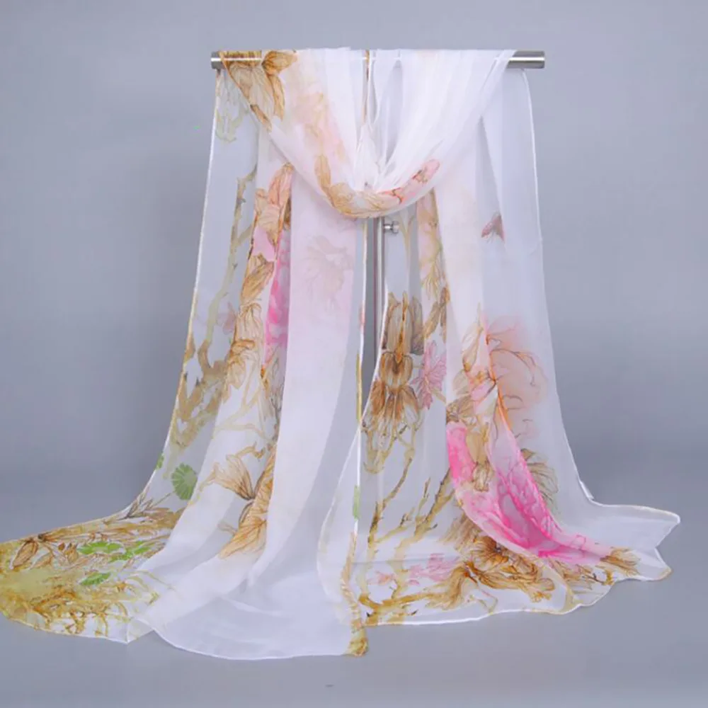 

Folk-custom NEW Scarves For Women Peony Flower Printed Girls Bandana Sunscreen Shawl Ladies Girls Soft Casual Elegant Wrap Scarf