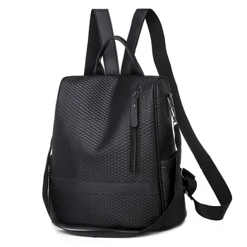 

Black Oxford Backpack Women Small Casual Backpack Female Anti Theft Backbag Ladies 2020 New
