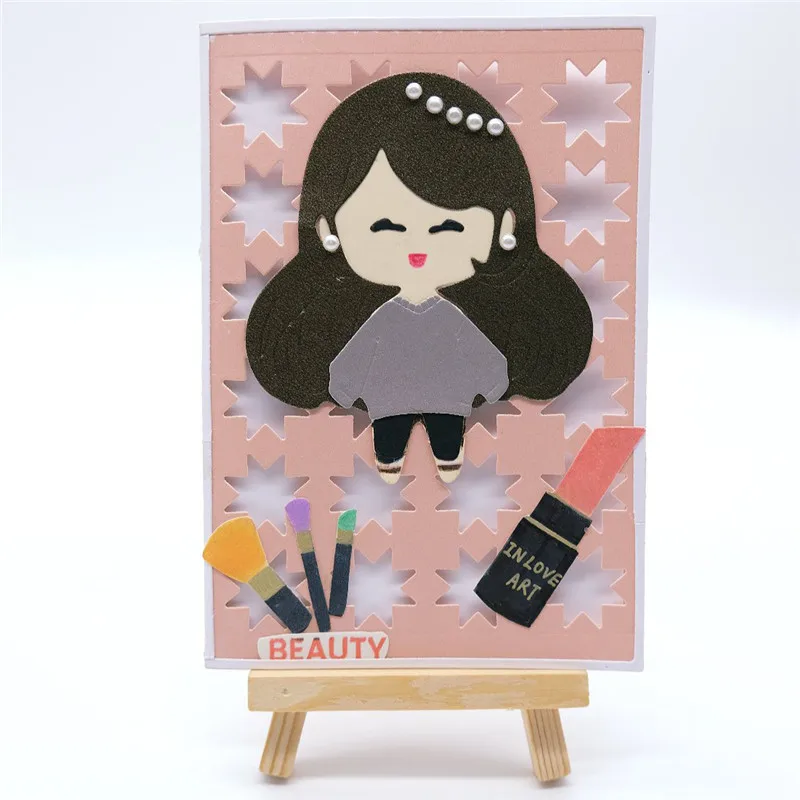 Human Figure Dies Metal Cutting Decoration Craft Scrapbooking Decoration Dies