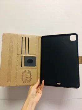 

Super fashion brand For iPad Leather Case Pro 12.9 mini2/3/4/5 Air1/2/3 case 112020 7th 8th 10.5 10.2 Cover With card pocket