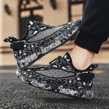 

2020 Summer Man Casual Shoes Flykint Lightweight Footwear Lace Up Respirant Tenis Adulto Krasovki Zapatos Homber Sneakers Men