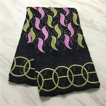 

100% Cotton African Dry Lace Fabric Nigerian Lace Fabric 2019 High Quality Swiss Voile In Switzerland Dry Lace Fabric