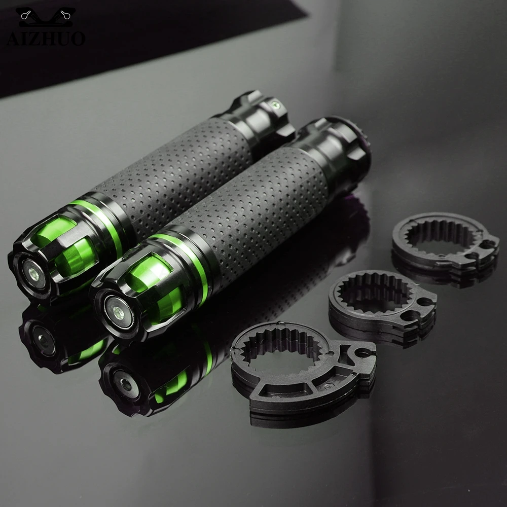 CNC аксессуары для мотоциклов ручка ручки руля ручка для TRIUMRH скорость тройной 1050 GT RS SRINT ST STREET Твин - Цвет: green