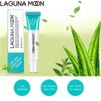

LAGUNAMOON Acne Treatment Scar Cream 20g Natural Aloe Vera Gel Acne Treatment Reduces Redness Skin Care