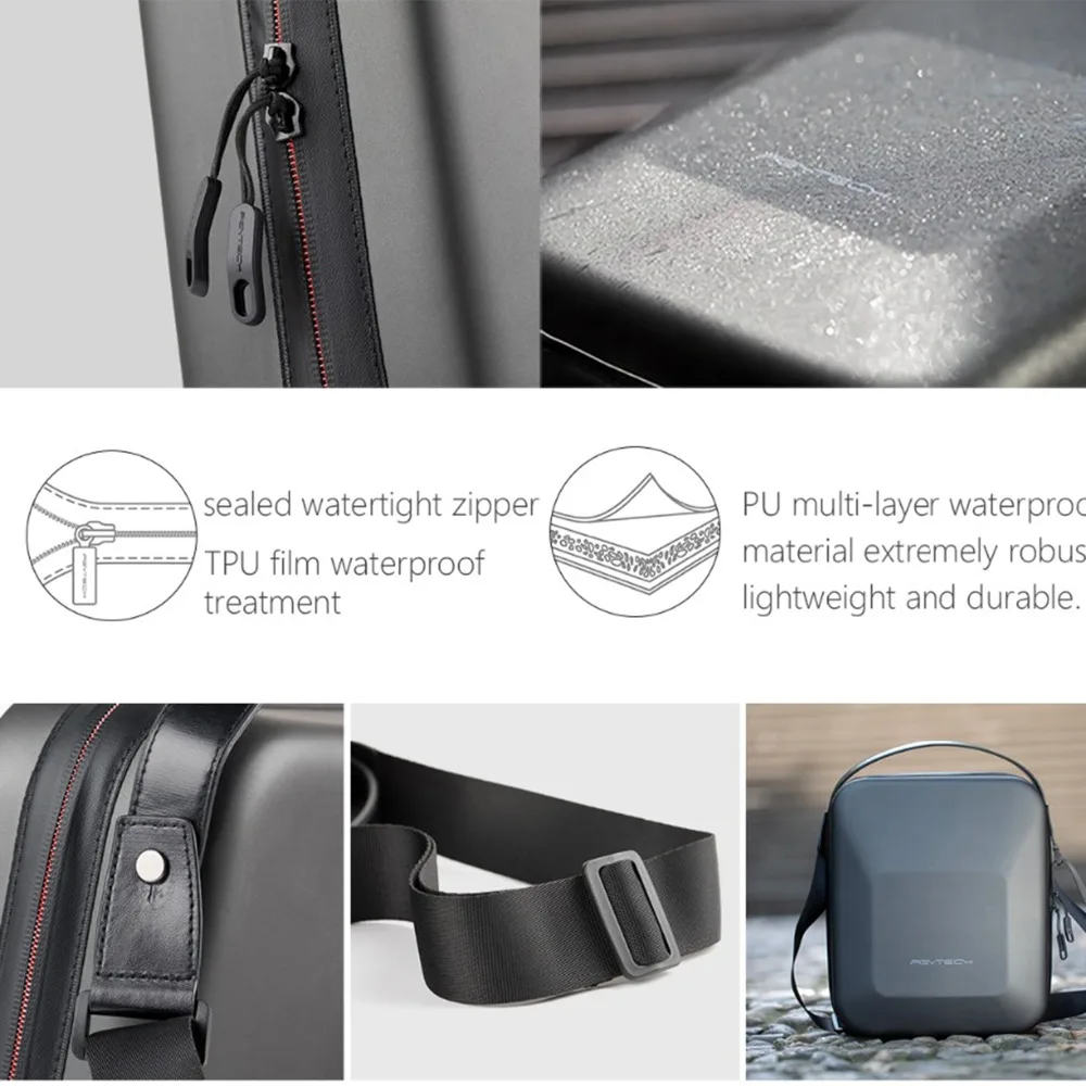 PU EVA сумка Портативный чехол для переноски с ремешком для DJI Mavic 2 Pro/Mavic 2 Zoom Drone аксессуары
