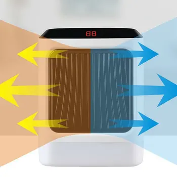 

Heater Small Household Desktop Multifunctions Cooling & Heating Fan NFJ-001 Mini Size Protable Wind Machine