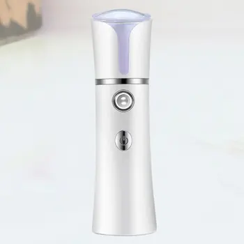 

1Pc USB Charging Hydrator Nano Spray Face Evaporator Handheld Cold Spray Face Humidifier (White)