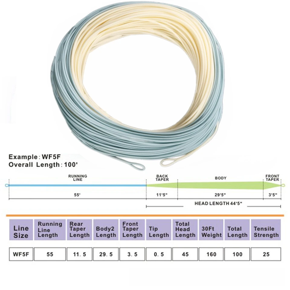 Ajf Maxcatch Gold Fly Line Nalan Com Sg
