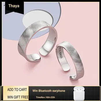 

Thaya 100% S925 Sterling Silver Couple Ring Arrow Ring Original Design Lover For Women Elegant Rings Fine Jewelry Gift