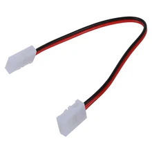5X светодиодный адаптер разъема печатной платы 2 Pin для 5050 Monocolor и RGB полосы шириной 8 мм
