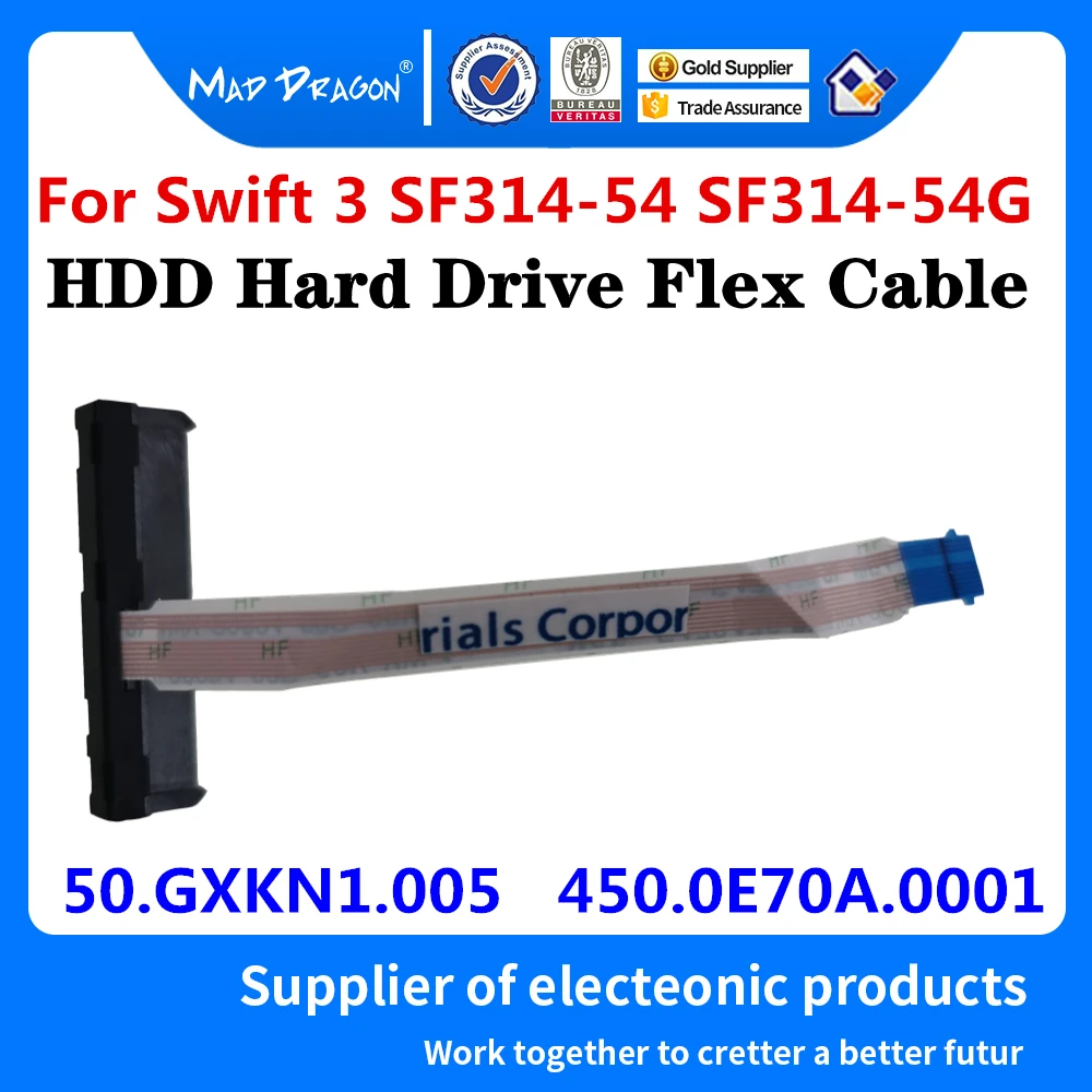 

Новинка 50.GXKN1.005 450.0E70A.0001 для Acer Swift 3 SF314-54 SF314-54G ноутбуков SATA SSD HDD Линейный жесткий диск гибкий соединительный кабель