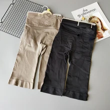 Одежда женская одежда для бега леггинсы тонкий животик Управление для спортзала атлетики Для женщин спортивные шорты для фитнеса Для женщин средней длины леггинсы