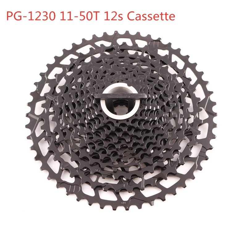 SRAM NX EAGLE PG 1230 11-50T 12s Скорость MTB велосипед Кассетный велосипед Freewheel 12 Скорость подходит хаб Shimano