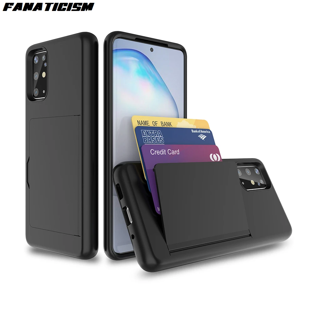 US $1.684.00 1000pcs Luxury Shockproof PC TPU Flip Wallet Case For Samsung Galaxy S20plus S20Ultra S20 Case Armor Card Holder Slots Cover