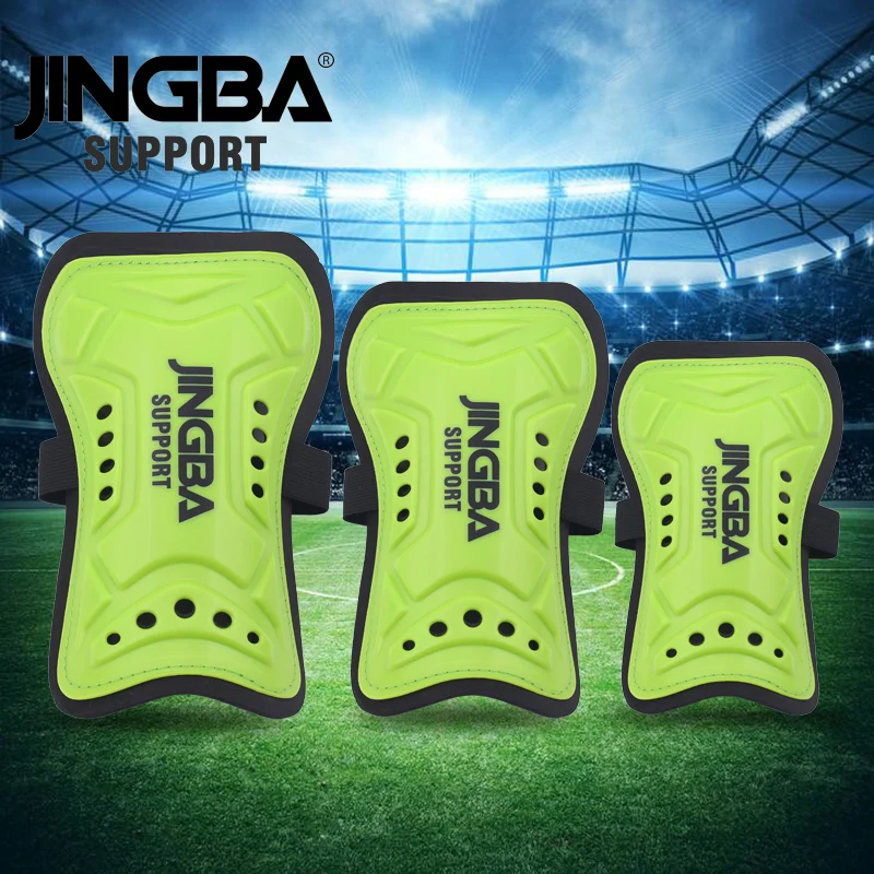 

JINGBA SUPPORT Kids/Adults Soccer Training Shin Pads Protege Tibia Football Adultes Calf leg Protector Support Anti-Collision