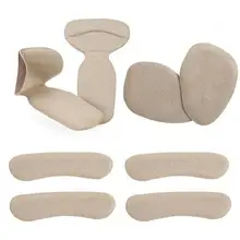 Перекрещивающиеся ручки на пятке устойчивые к истиранию мужские и женские стельки Половина Мягкая подкладка половина измерительная линейка силикагель Amazon