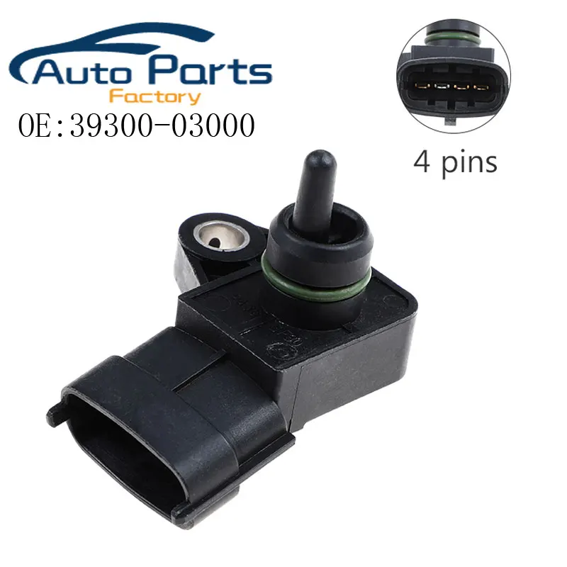 Новый датчик карты для Hyundai Kia 1.4L 1.6L 2.0L 2.4L 3.3L 5.0L 39300-03000 3930003000 39300-2B100 9022010007 393002E600 |