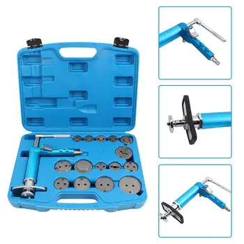 

7PCS Pneumatic Air Rear Disc Brake Caliper Piston Pad Compressor Wind Back Service Tool Kit Rust Proof Blasted For Global Auto