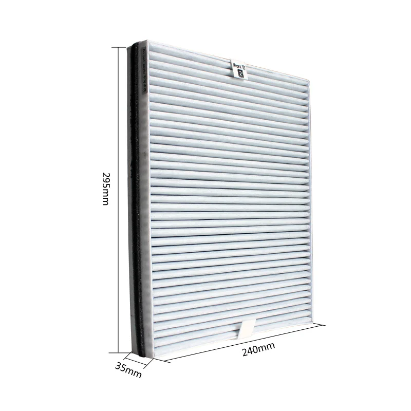 

Free Shipment AC4127 Pre filter Cotton Large Capacity Formaldehyde Removal Filter for Air Purifier AC4026 AC027 240*35*295mm