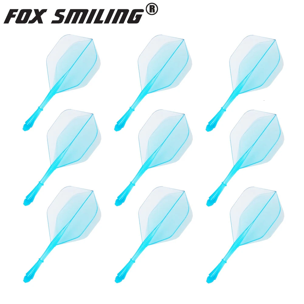 new blue 9pcs 9/6 шт Мягкая Дротика в одном полете прочная анти-падение профессиональная Дротика 2BA винт с очень хорошим качеством - Цвет: new blue 9pcs