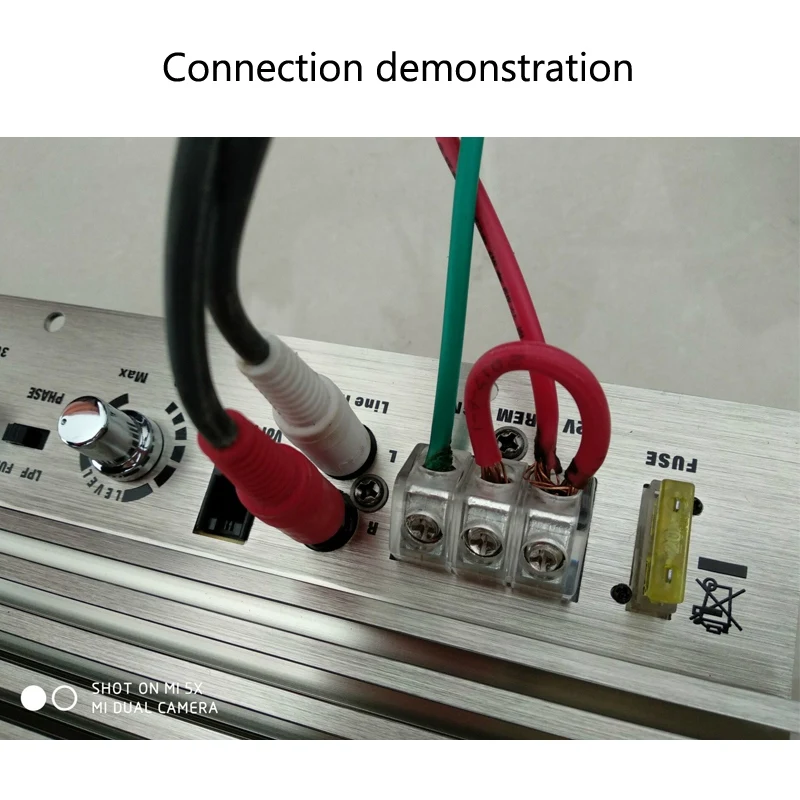 12V 600W Pa-90A 2-канальный Bluetooth автомобильный усилитель сабвуфера с Usb/Sd/Fm Дисплей Функция