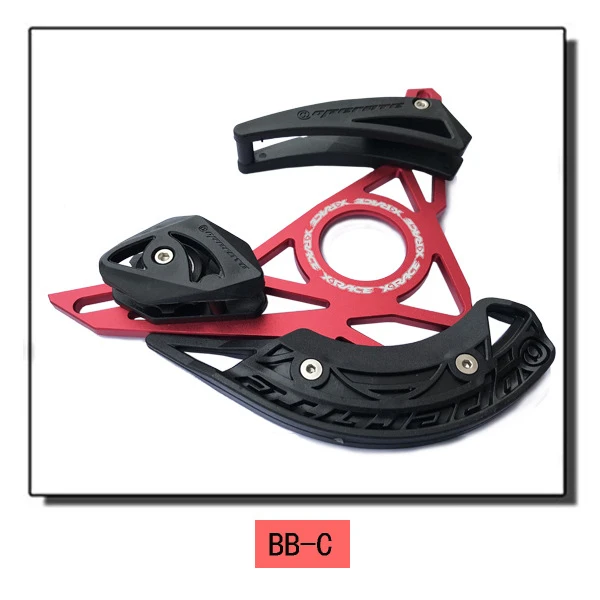 Bicycle Chain Guide MTB 1X System ISCG 03 ISCG 05 BB Single Speed Wide Narrow Gear Chain Drop Catcher chain protector bike Parts - Цвет: BB-C red