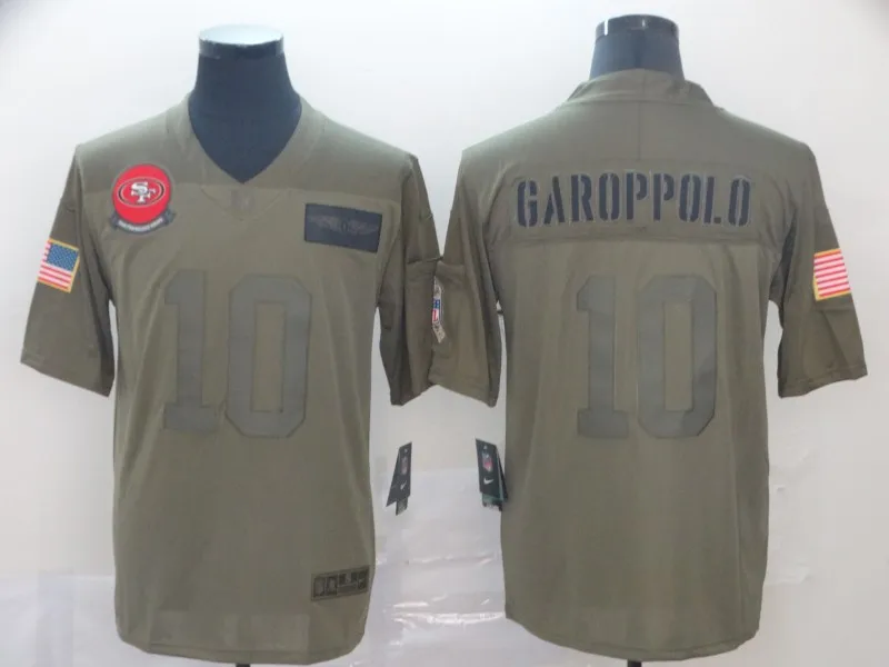 Быстрая Сан-Франсиско Высокое качество Мужские 49ers garoppold Джерси - Цвет: Men