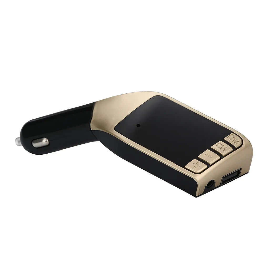 Автомобильный MP3-плеер, беспроводной Bluetooth, fm-передатчик, Hands-free, автомобильный комплект, аудио, lcd, mp3 модулятор, SD, MMC, USB, 2,4-3A, USB, автомобильное зарядное устройство