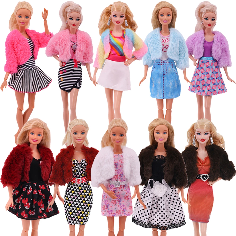 Frete grátis boneca vestido moda barato casual wear para  Polegada  barbie roupas accesorios sapatos, brinquedos da menina, presente de  aniversário|Bonecas| - AliExpress
