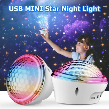 

2020 Smart Starry Projection Lamp Sky Night Light Colorful Table Lamp Universe Lamp For Kid Baby Children Bedroom Nursery Gift