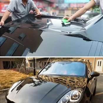 

30x150CM Car Sticker Replacement Wrap Film Black Waterproof Anti-fouling