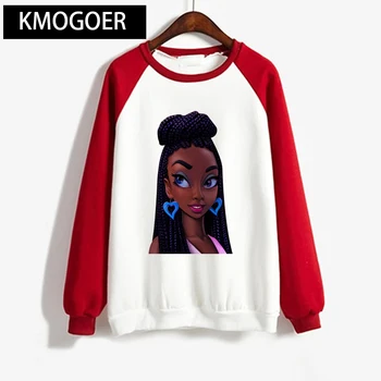 

Black Girl Hooded for Women I Am So Magical White Sweat Summer Fleece Harajuku Female Hooded Top Plus Size Sweatershirt