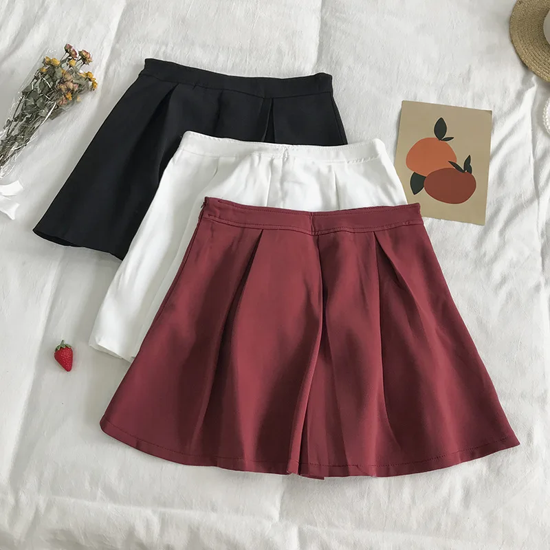 

Special Offer WOMEN'S Dress Processing Autumn Versatile High-waisted A- line Skirt Student 8.29