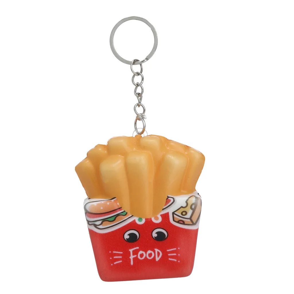 French Fries Toys Elastic PU Stress Relief Toy Kitchen Toys Fast Food Educational Toys Slow Rising Artificial Toy #A