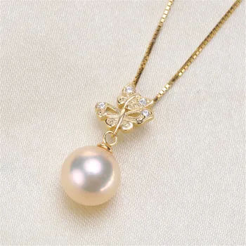 

Pendant Mount Pearl Accessories 925 sterling silver pendant of the same design Jewelry DIY No Pearl Free Shipping