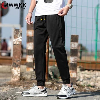 

WWKK 2020 Fashion Brand Men Casual Sweatpants New Street trend Male Printing Drawstring Pants Men's Hip Hop Ankle-Length Pants