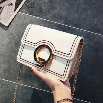 

Women Shoulder Bags Fashion handbag sac femme 2020 summer new Messenger bag chain lock shoulder bag women bag torebka damska